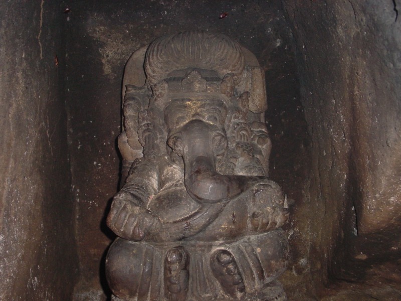Goa Gajah Elefantengott Ganesha.JPG - Photos of Bali, Indonesia in March 2001