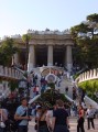 Park Gueell - Treppe zum Saal der hundert Saeulen