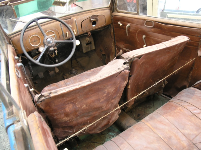 Opel Vorkriegsmodell (Innenraum) 1.JPG - OLYMPUS DIGITAL CAMERA         