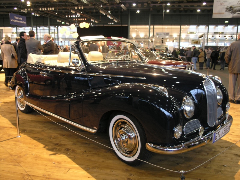 BMW 502 V8 Cabriolet (Karosserie Baur) (seitlich).JPG - OLYMPUS DIGITAL CAMERA         