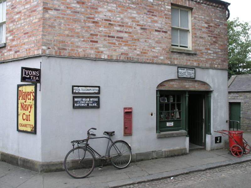 Bunratty Folk Park - Post Office.JPG - Photos of Ireland, in June 2005