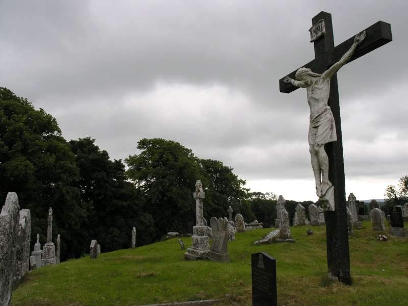 Kilross (Naehe) - Friedhof 3.JPG - Photos of Ireland, in June 2005