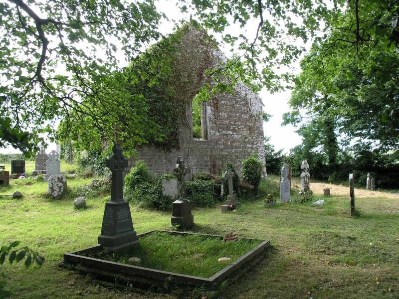 Lough Gur (Naehe) - Friedhof 1.JPG - Photos of Ireland, in June 2005