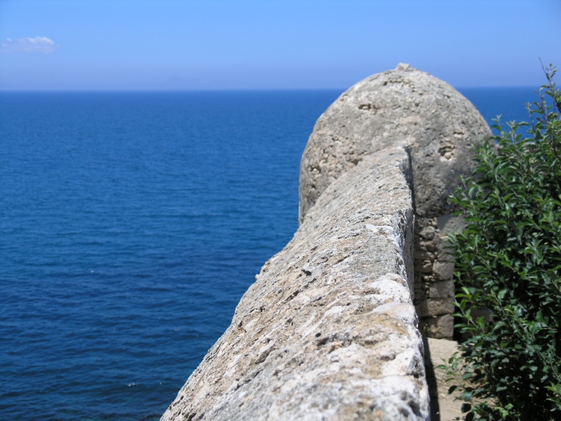 Rethimnon - Festung Blick aufs Meer 1.JPG - OLYMPUS DIGITAL CAMERA         
