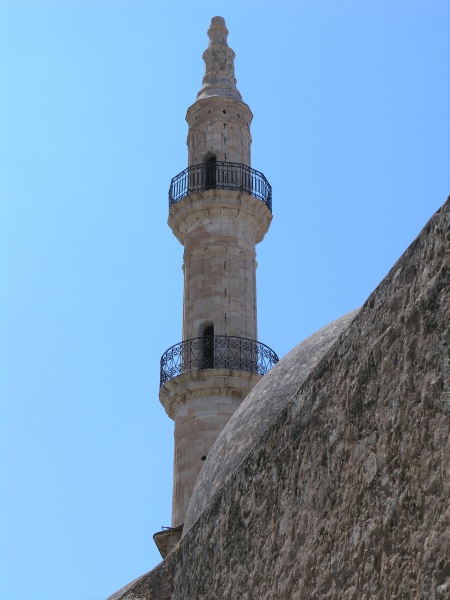 Rethimnon - Moschee Tis Nerantzes 1.JPG - OLYMPUS DIGITAL CAMERA         