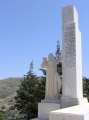 Amari-Becken - Ano Mero Denkmal fuer erschossene Partisanen