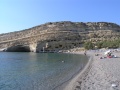 Matala - Strand mit Felswandhoehlen 2