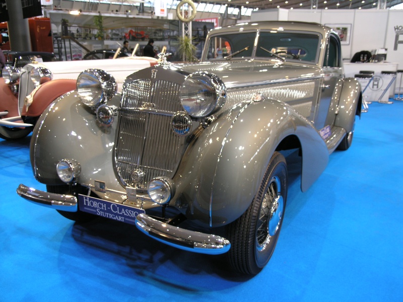 Horch 853 Stromliniencoupe ('Manuela' von Bernd Rosemeyer, Rekonstruktion) (vorne).JPG - OLYMPUS DIGITAL CAMERA         
