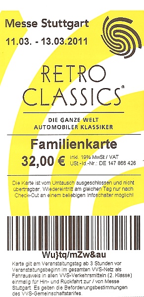 RETRO CLASSICS 2011